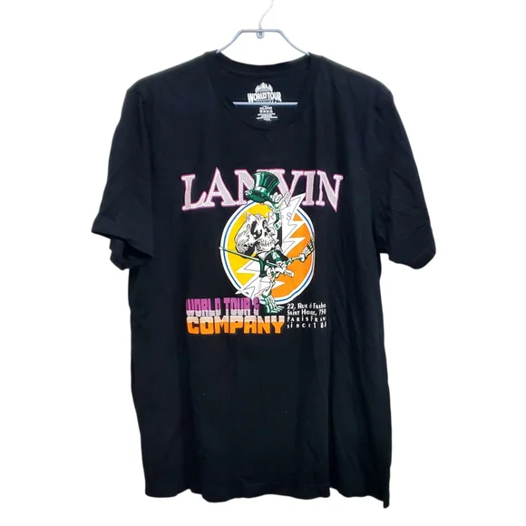 Lanvin WORLD TOUR" and "COMPANY size 2X - Picture 3 of 5
